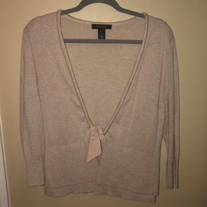 White House Black Market Tan Sweater